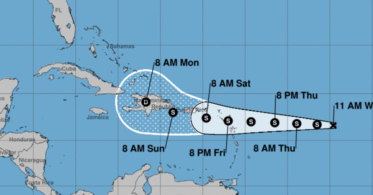 Se Forma Depresi N Tropical En El Atl Ntico