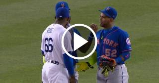 Céspedes regaña a Puig tras celebrar jonrón ante los Mets