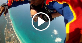 ¡Un salto desde cielo al Paraíso!