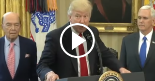 Trump abandona rueda de prensa para evitar una pregunta