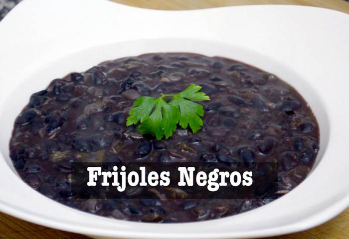 Receta de Frijoles Negros al mejor estilo cubano - CiberCuba Cocina