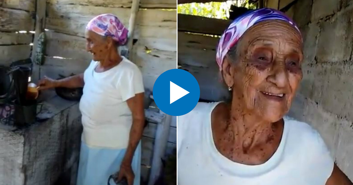 Abuela cubana de 105 años mantiene
