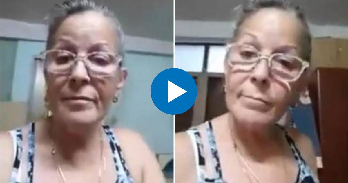 Captura de video de Facebook de Osmani Pardo Guerra