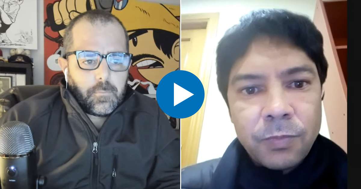 Ian Padrón y Yunior García © YouTube / Ian Padrón