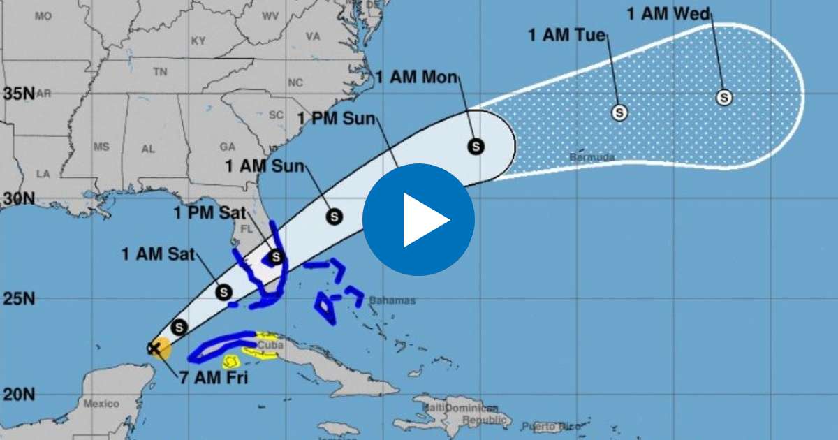 Emiten alerta de Tormenta Tropical para el sur de Florida