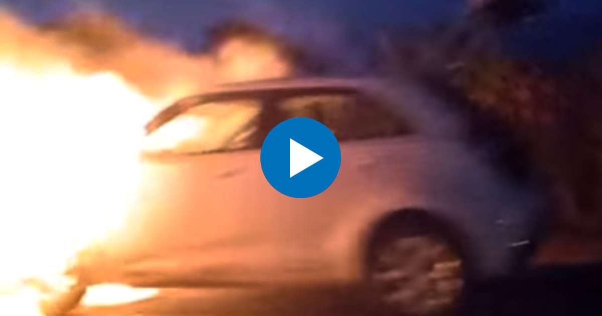 Captura de video Facebook / Accidentes Buses & Camiones