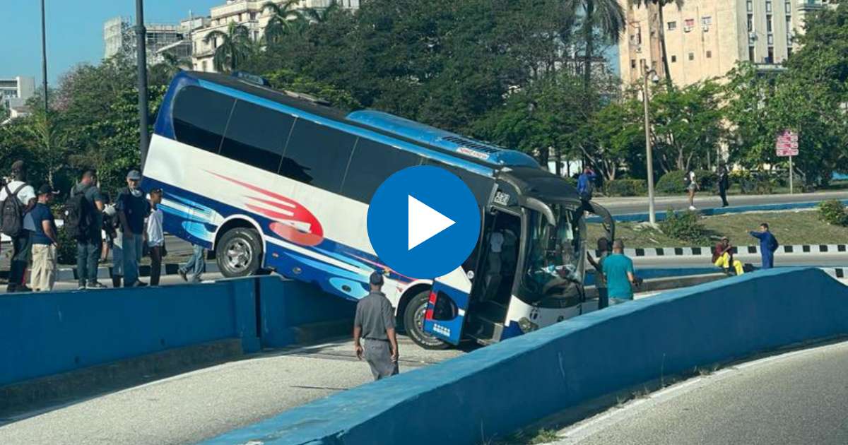 Accidente en Túnel de La Habana © Twitter / Patrick Oppmann CNN