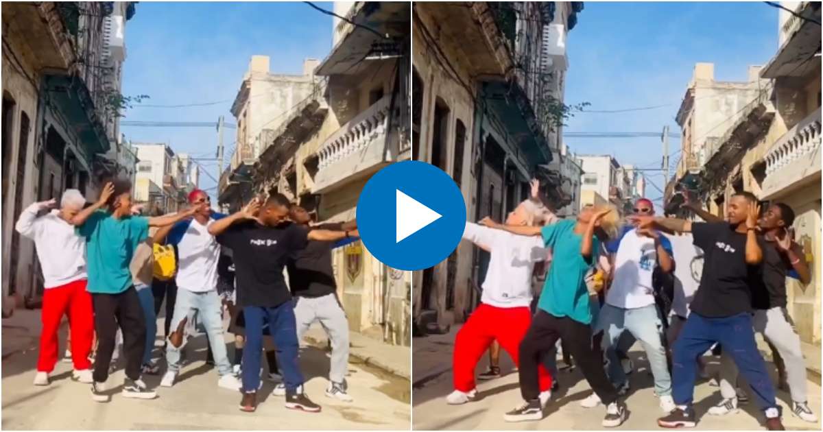 Los Datway en La Habana bailan "Me atrasas" © Instagram Un Titico