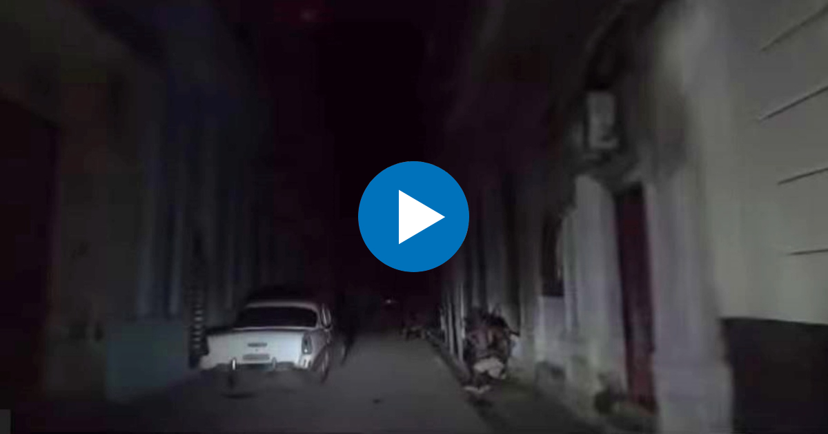 Apagones en Cuba (imagen de referencia) © YouTube/Screenshot-Canal Caribe