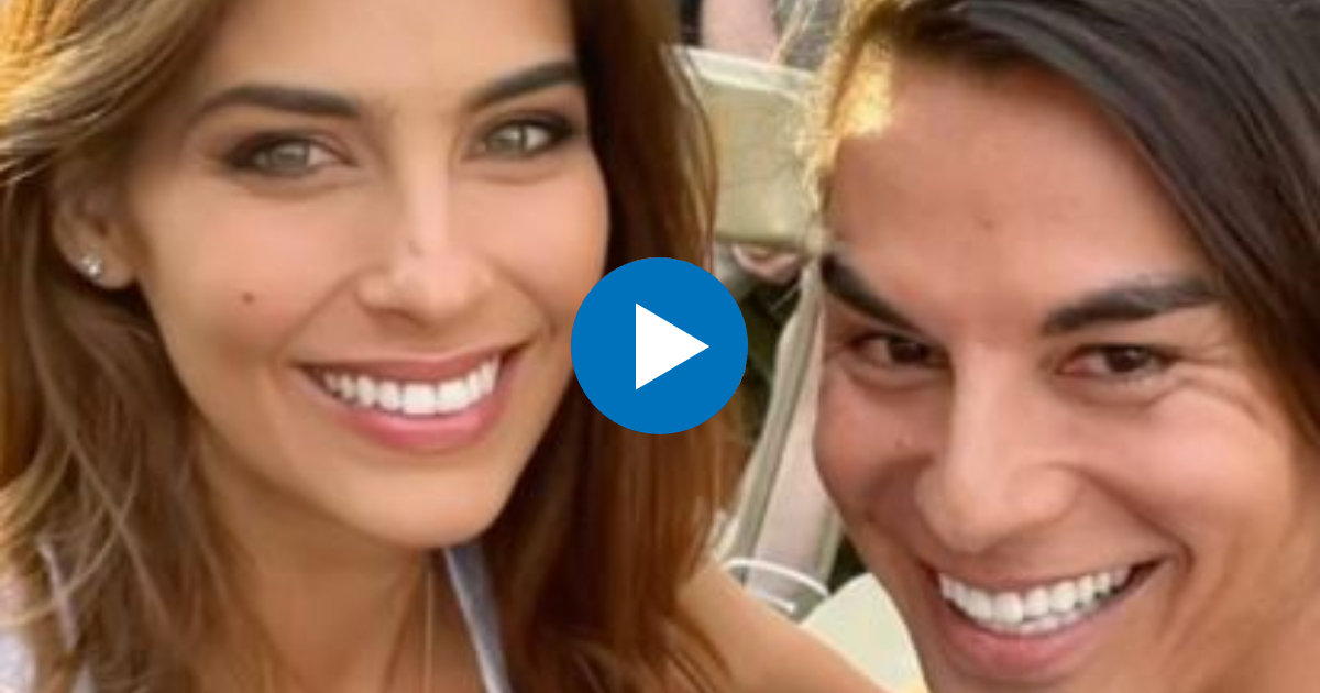 Julio Iglesias Jr y su novia cubana Ariadna Romero © Instagram / Ariadna Romero