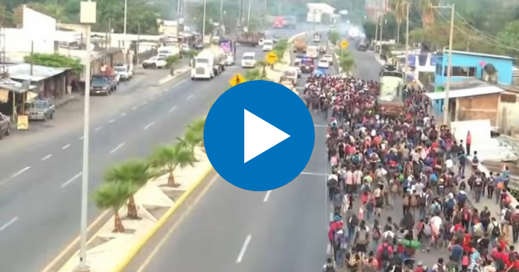 Autoridades mexicanas aseguran que se est formando la caravana