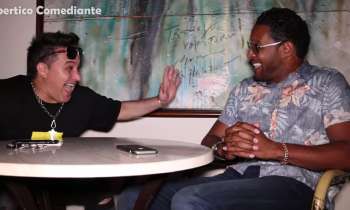 Javier Sotomayor con Robertico: