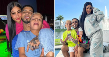 ¡En familia! Anuel AA celebra su 30 cumpleaños con su hijo Pablo y Yailin