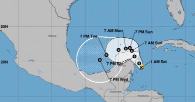 Tormenta tropical Gamma traerá lluvias al occidente de Cuba