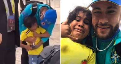VIRAL: El enternecedor gesto de Neymar con un niño colombiano