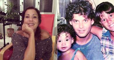 Edith Massola consuela a su hija Pau, tras la muerte del actor cubano Abel Rodríguez