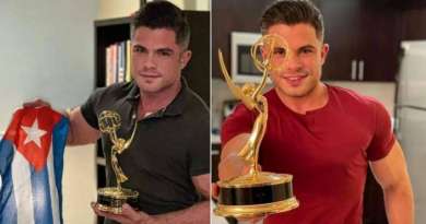 Yusnaby Pérez dedica premio Emmy a los cubanos que en EE.UU han demostrado "de todo lo que somos capaces"