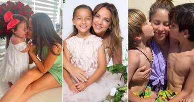 Natti Natasha, Shakira o Adamari López: Así celebraron los famosos el Día de las Madres