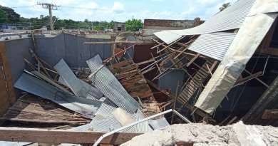 Se derrumba techo del cine-teatro de Jobabo, en Las Tunas