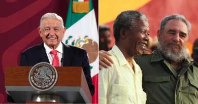 López Obrador asegura que Fidel Castro fue igual de "gigante" que Mandela pero con menos reconocimiento