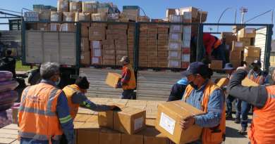 Bolivia dona 62 toneladas de alimentos a Cuba