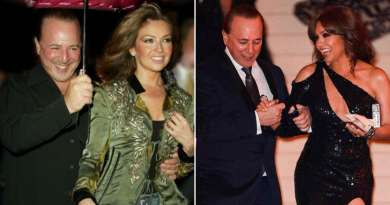 Thalia y Tommy Mottola celebran 22 años de casados