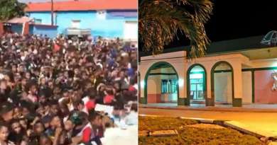 Rompen cristales de centro cultural en Guantánamo en aglomeración por concierto de reguetonero para niños