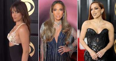 Desde Jennifer Lopez a Camila Cabello: Los mejores looks de la alfombra roja de los Premios Grammy 2023