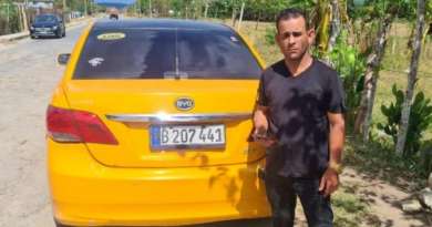 Aparece taxi que había sido robado en La Habana