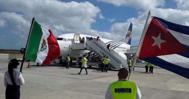 Inauguran ruta aérea Monterrey-Habana-Cayo Coco