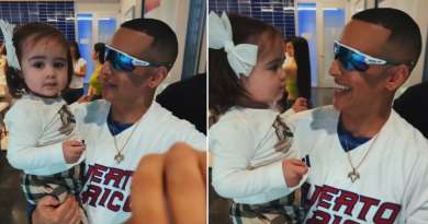 ¡El mejor padrino! Daddy Yankee se derrite con la hija de Natti Natasha y Raphy Pina