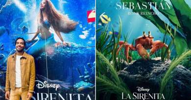 Actor cubano Rone Luis Reinoso pone su voz al cangrejo Sebastián en el live action de La Sirenita