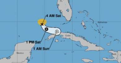 Tormenta tropical Arlene se debilita antes de llegar a Cuba 
