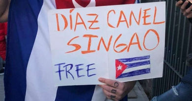 Piden 15 años de cárcel para cubano por escribir "Díaz-Canel singao" en muros de La Habana