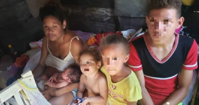 Madre de seis niños vive en precarias condiciones en Bayamo