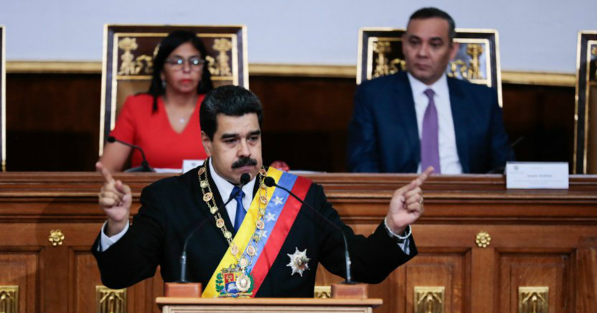Nicolás Maduro, Asamblea Nacional constituyente, mayo 2018 © Twitter/ JuntosTPosible