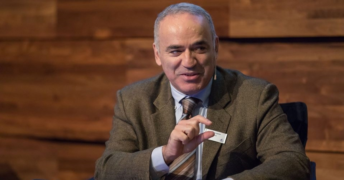 Gary Kasparov © Facebook / Gary Kasparov