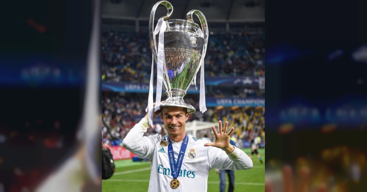 Una lástima de ego. © Cristiano Ronaldo/Twitter.