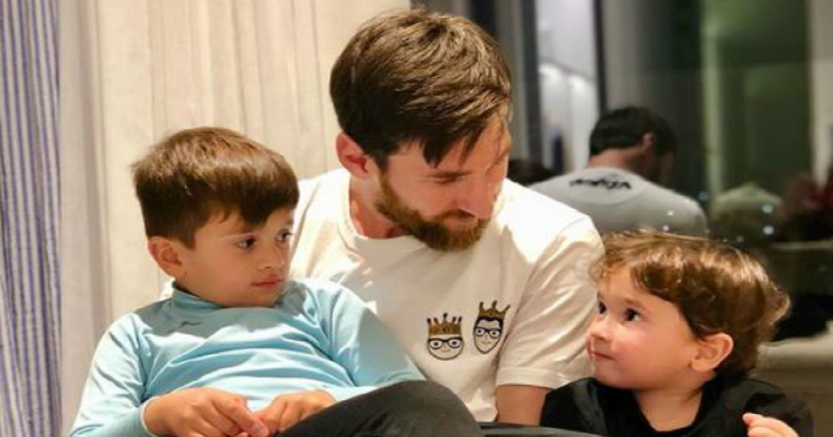 ADORABLE: Los hijos de Leo Messi enamoran en las redes con su cántico a