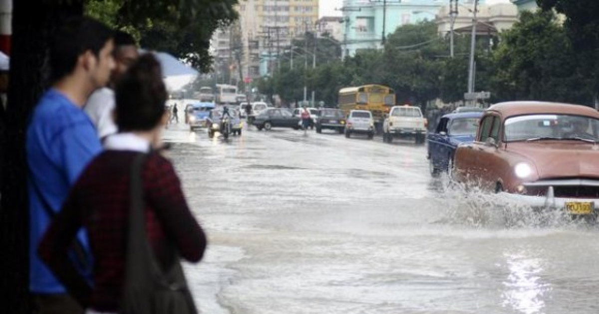 Inundaciones en La Habana (Imagen de Archivo) © Cubadebate