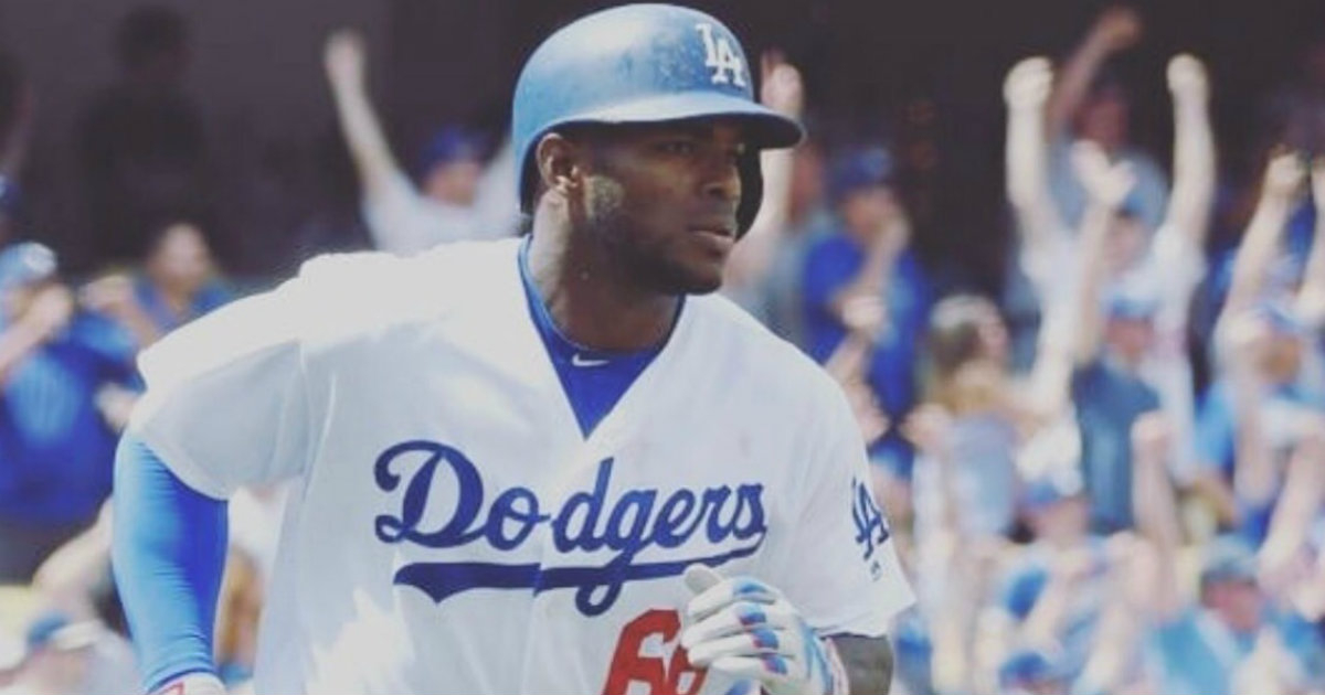 Twitter/ YasielPuig