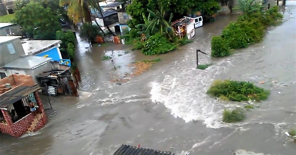 Inundaciones en La Habana por fuertes lluvias