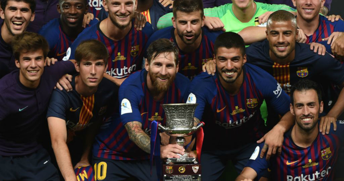 El Fc Barcelona Se Proclama Campeón De La Supercopa De España 