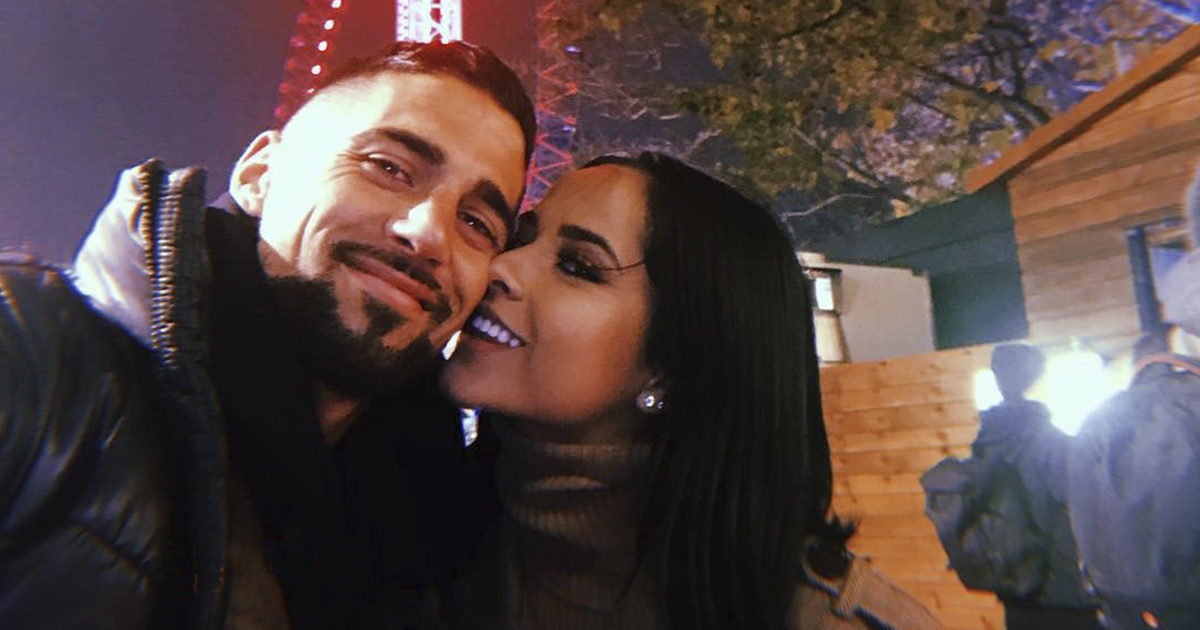 Becky G y su novio Sebastian Lletget derrochan amor y pasión por las