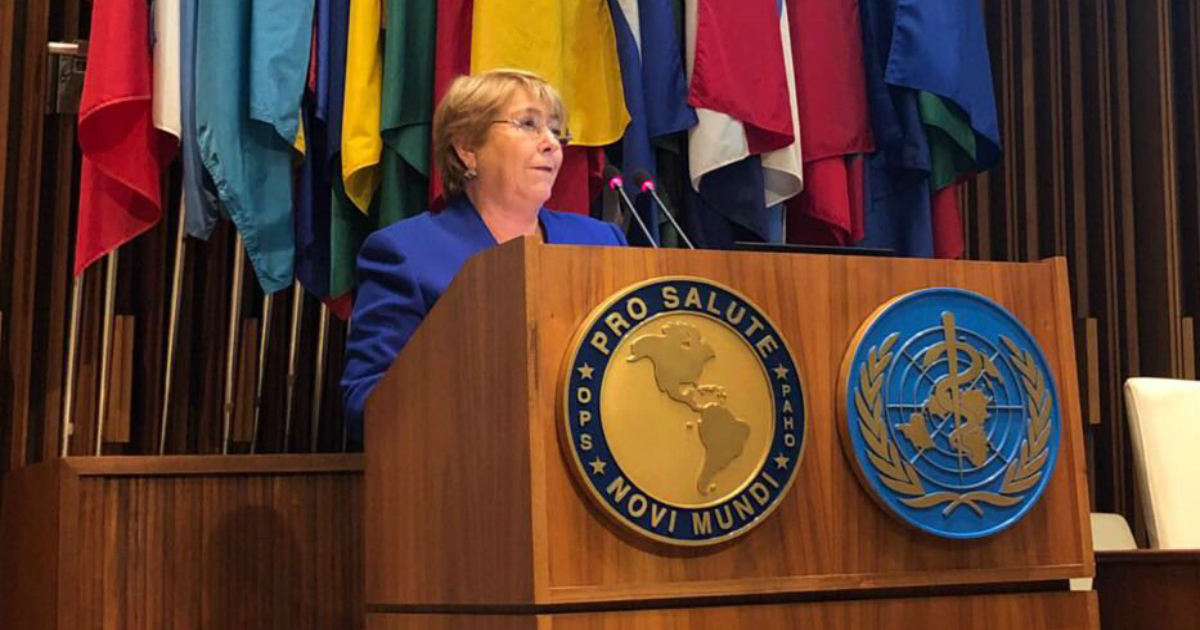 Michelle Bachelet (imagen de referencia) © Twitter / Michelle Bachelet