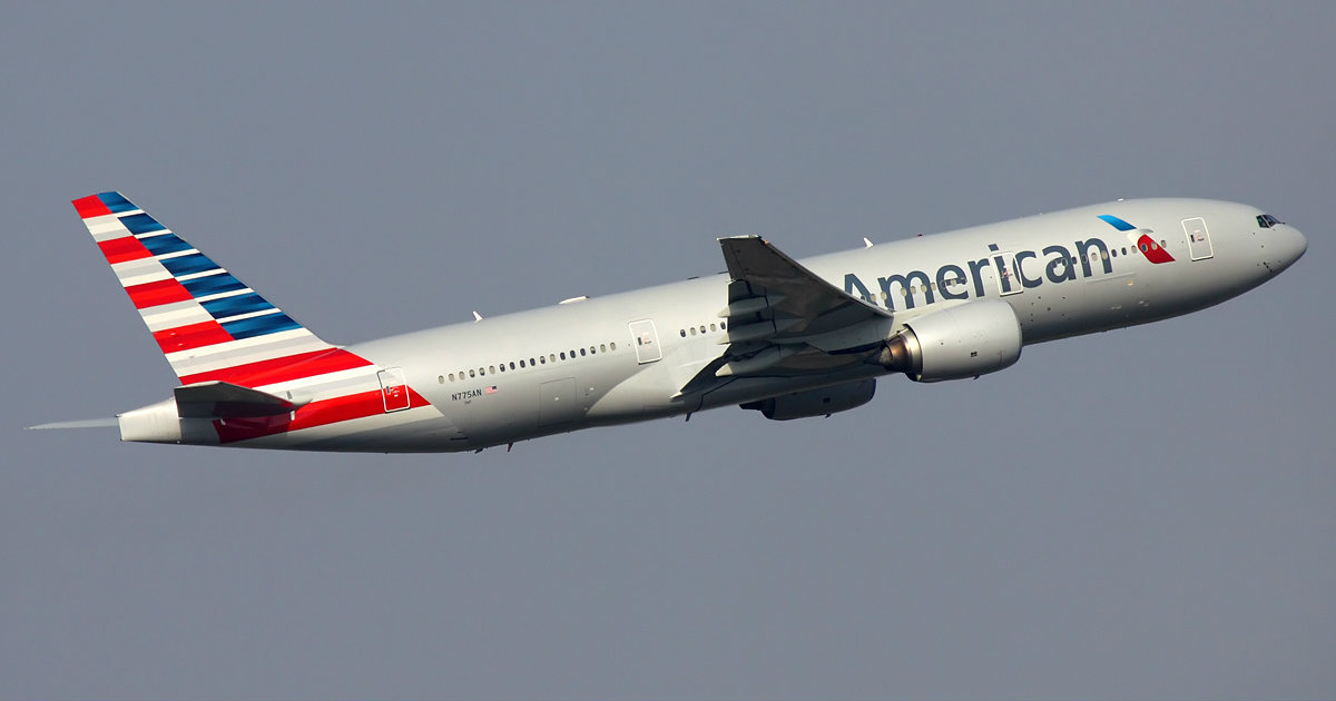 Avión de American Airlines en una imagen de archivo. © Wikimedia Commons 