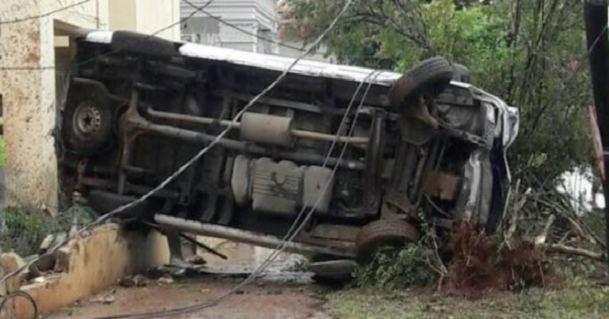 Mueren tres personas en terrible accidente en Cuba