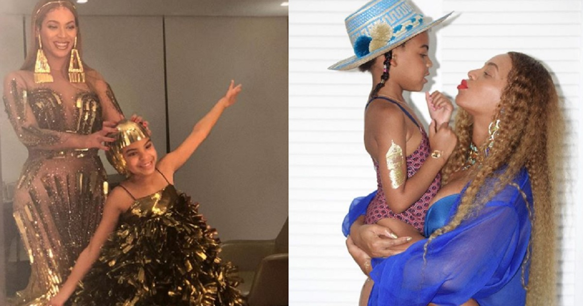 Blue Ivy, hija de Beyoncé y JayZ, debuta como cantante a los siete años