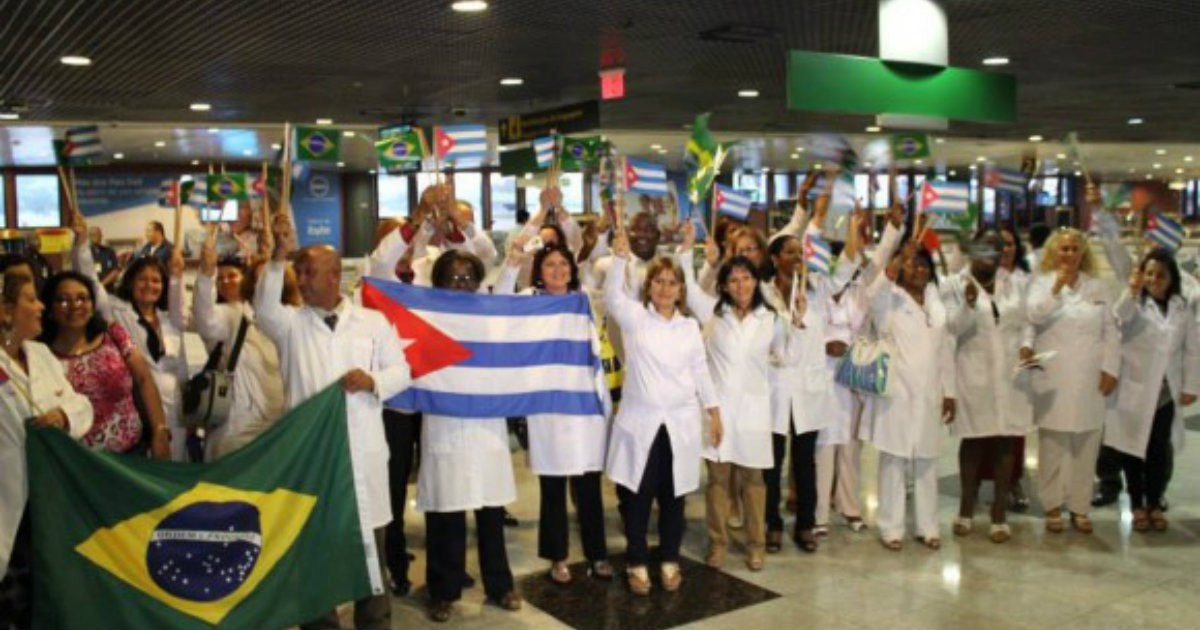 Médicos cubanos en Brasil en una imagen de archivo © Cubadebate / Archivo