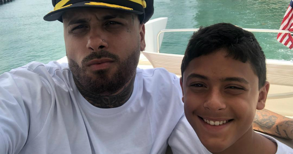 La tierna felicitación de Nicky Jam a su hijo por su cumpleaños